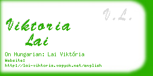 viktoria lai business card